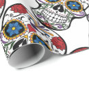 Search for sugar skull wrapping paper Floral
