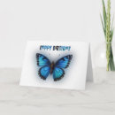 Search for blue butterfly birthday cards Nature