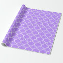 Search for quatrefoil wrapping paper Trellis