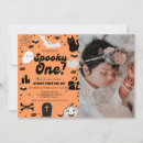 Search for first birthday halloween invitations Spooky one