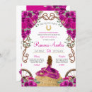 Search for fuchsia quinceanera invitations Roses
