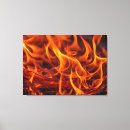 Search for fire canvas prints Flame