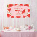Search for one in a melon banners Watermelon 1st birthday