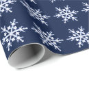 Search for ice blue wrapping paper Snowflake pattern