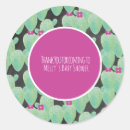 Search for succulent bridal shower stickers Thank you