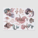 Search for mermaid decoupage paper Under the sea