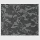 Search for black camo wrapping paper Pattern