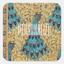 Search for blue peacock stickers Elegant