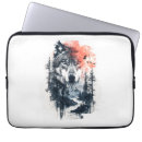 Search for wolf laptop cases Illustration