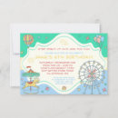 Search for merry birthday invitations Amusement park