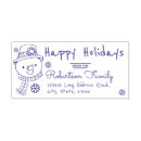Search for happy holidays rubber stamps Whimsical