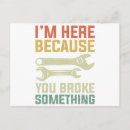 Search for handyman postcards Mechanic
