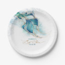 Search for mermaid paper plates Mermaid baby shower