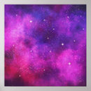 Search for purple night sky posters Universe