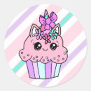 Search for whimsical cupcake stickers Purple