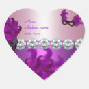 Search for diamond birthday party stickers Purple
