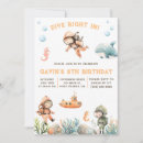 Search for scuba invitations Under the sea