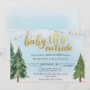 Search for wintry invitations Baby its cold outside
