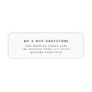 Search for minimal wedding stickers Address