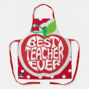 Search for teacher aprons Red
