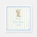 Search for green and white checkered napkins For her
