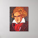 Search for beethoven canvas prints Portrait