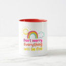 Search for rainbow with clouds mugs For her