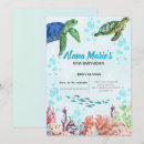 Search for turtle party invitations Dive into five