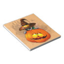 Search for halloween witch notepads Black cat