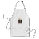 Search for couple aprons Black and white