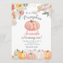 Search for autumn birthday invitations Is turning one
