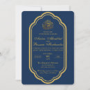 Search for dark blue wedding invitations Elegant