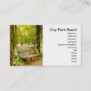 Search for parks business cards Customer