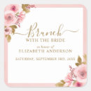 Search for bridal brunch shower stickers Gold