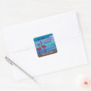 Search for flamingo wedding stickers Beach