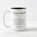 Search for coach cheer mugs Cheerleading