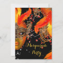 Search for fancy masquerade invitations Mardi gras