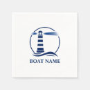 Search for lighthouse napkins Navy blue
