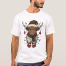 Search for christmas cow tshirts Moo