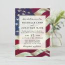 Search for flag wedding invitations Stars and stripes