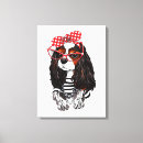 Search for cavalier canvas prints Puppy
