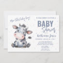 Search for farm baby boy shower invitations Watercolor