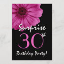Search for fuschia birthday invitations Floral