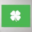 Search for clover leaf posters White