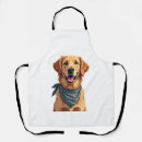 Search for wolf portrait aprons Pug