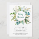 Search for greenery baby boy shower invitations Gold