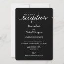 Search for postcard wedding reception invitations Simple
