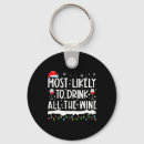 Search for funny movie key rings Santa