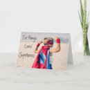 Search for superheroes cards Dad