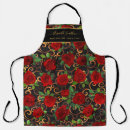 Search for yellow red black gold aprons Floral